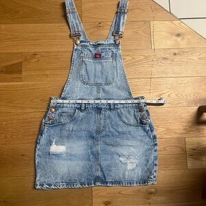 Dickies Blue Denim Mini Dress